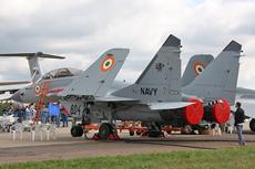 A MiG-29K of the Indian Navy's Black Panther squadron